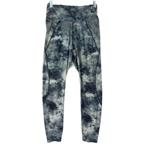 Soma WKND 360 High Rise Full Legging On A Trip Batik Blue Womens Size M Reg